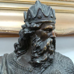 Pair of Victorian Viking Statues