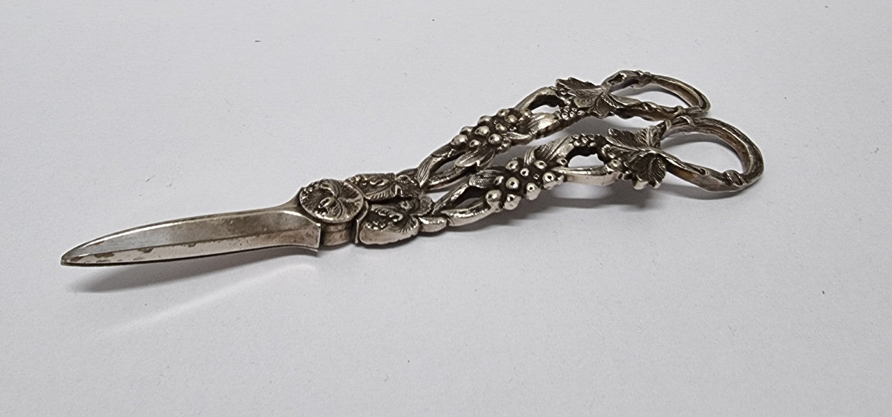 Antique Silver Plate Grape Shears | Antique & Vintage | Moonee Ponds Antiques | Australia Wide Delivery