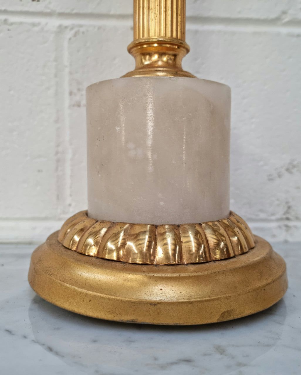 French Gilt Bronze Table Lamp