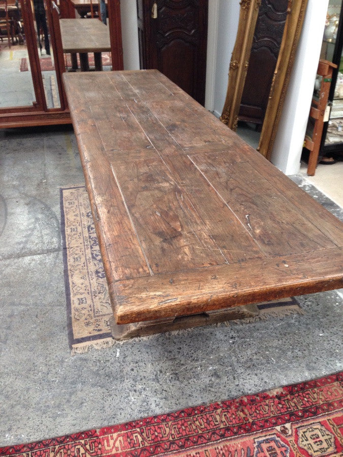 Antique French Refectory - Monastery Table | Antique & Vintage | Moonee Ponds Antiques | Australia Wide Delivery