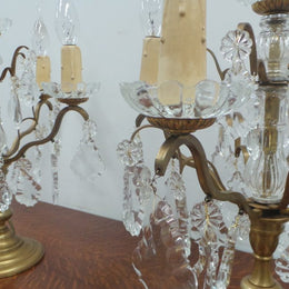 An Amazing Pair Of Parisian Girandole Lamps