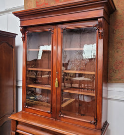 Mid 19th Century Australian Cedar & Flame Cedar Tall Bookcase | Antique & Vintage | Moonee Ponds Antiques | Australia Wide Delivery