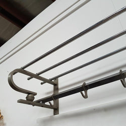 Chrome Art Deco Coat Rack | Antique & Vintage | Moonee Ponds Antiques | Australia Wide Delivery