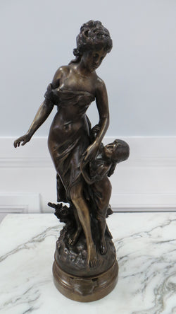 Antique French Bronze Statue by Marthurin Moreau | Antique & Vintage | Moonee Ponds Antiques | Australia Wide Delivery