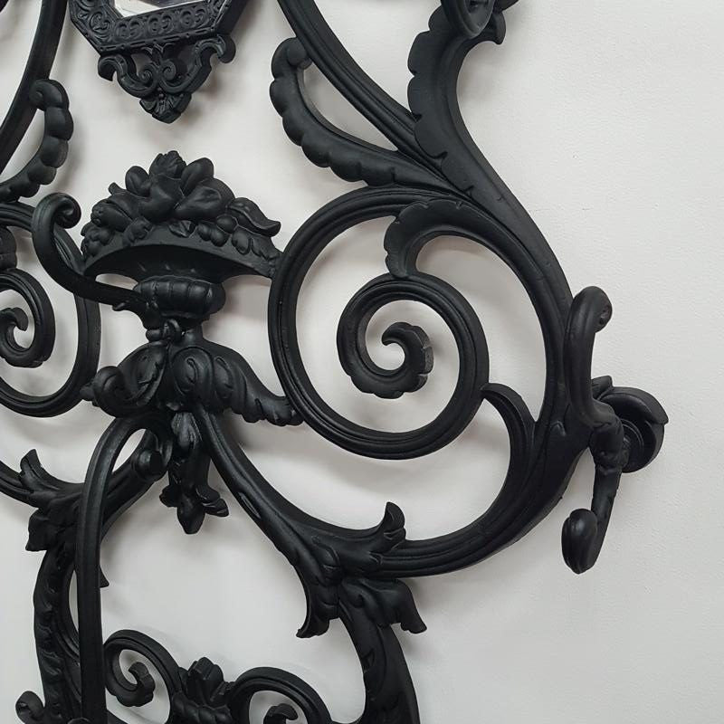 Black Antique Cast Iron Coat Stand | Antique & Vintage | Moonee Ponds Antiques | Australia Wide Delivery