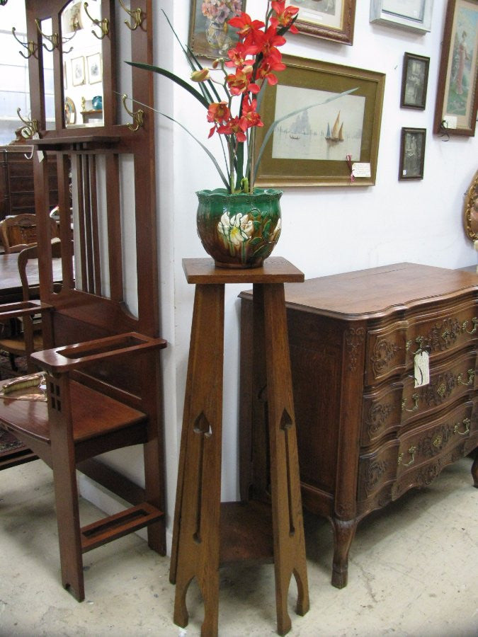 Arts And Crafts Pedestal | Antique & Vintage | Moonee Ponds Antiques | Australia Wide Delivery