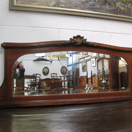 French Over Mantle Mirror