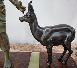 Beautiful Antique French Art Deco Boy Statue | Antique & Vintage | Moonee Ponds Antiques | Australia Wide Delivery