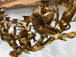 Fabulous & Highly Decorative Set Of Three French Brass Candelabras | Antique & Vintage | Moonee Ponds Antiques | Australia Wide Delivery