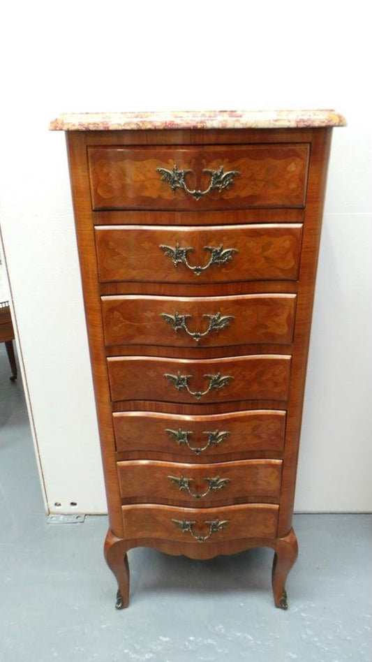 French Inlaid Semainier