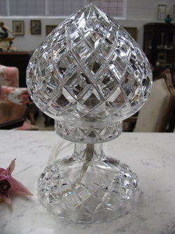Gorgeous Cut Crystal Lamp | Antique & Vintage | Moonee Ponds Antiques | Australia Wide Delivery