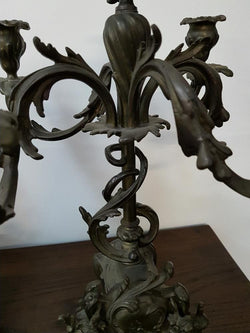 French Bronze Clock Set | Antique & Vintage | Moonee Ponds Antiques | Australia Wide Delivery