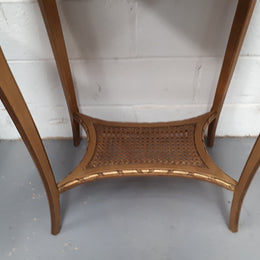 Antique French 19th century inset marble top & giltwood side/salon table. In good condition. Circa 1890.