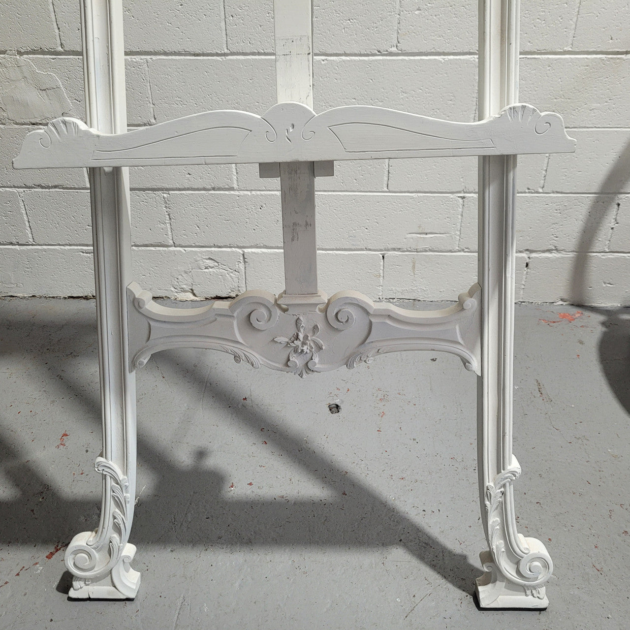 Rococo Style White Painted French Style Easel | Antique & Vintage | Moonee Ponds Antiques | Australia Wide Delivery