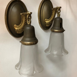 Beautiful French wall lamps