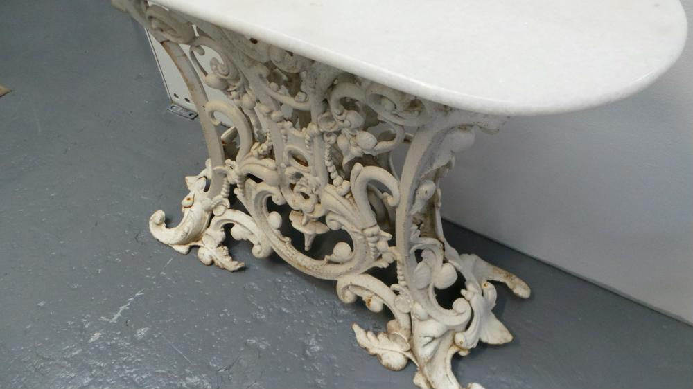 Victorian Style Cast Iron Table | Antique & Vintage | Moonee Ponds Antiques | Australia Wide Delivery