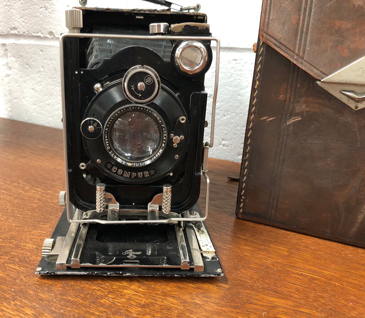 "Ihagee" Folding Double Extension Plate Camera In Original Box | Antique & Vintage | Moonee Ponds Antiques | Australia Wide Delivery