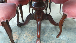 Vintage Mahogany Round Extension Table | Antique & Vintage | Moonee Ponds Antiques | Australia Wide Delivery