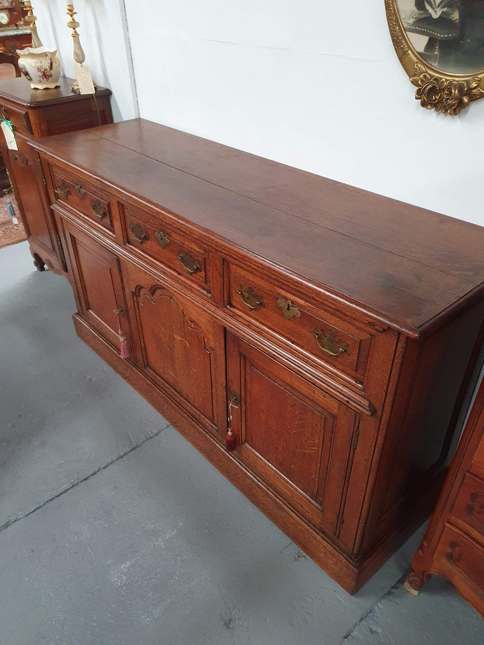 18th Century English Dresser Base | Antique & Vintage | Moonee Ponds Antiques | Australia Wide Delivery