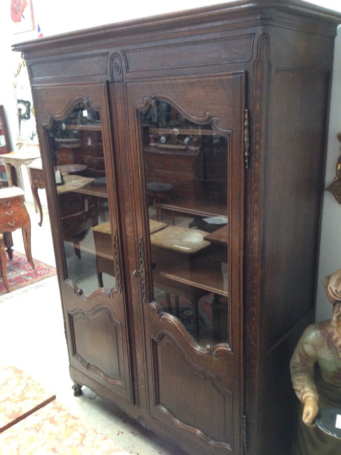 French Oak Bookcase | Antique & Vintage | Moonee Ponds Antiques | Australia Wide Delivery