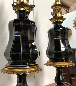 Rare 19th Century French Banquette Lamps | Antique & Vintage | Moonee Ponds Antiques | Australia Wide Delivery