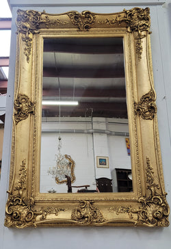 Stunning Antique Carved Gilt Wood Framed Mirror | Antique & Vintage | Moonee Ponds Antiques | Australia Wide Delivery