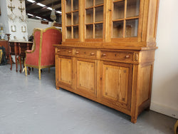 Edwardian Oak Dwarf Bookcase With Six Cupboards & Three Drawers | Antique & Vintage | Moonee Ponds Antiques | Australia Wide Delivery