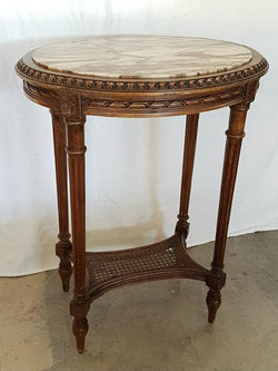 French Marble Top Occasional Table | Antique & Vintage | Moonee Ponds Antiques | Australia Wide Delivery