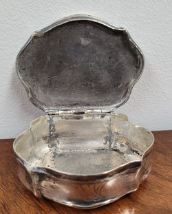 French 18th Century Silver Snuff Box | Antique & Vintage | Moonee Ponds Antiques | Australia Wide Delivery