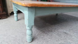 Rustic Victorian Pine Coffee Table | Antique & Vintage | Moonee Ponds Antiques | Australia Wide Delivery