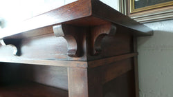 Fabulous Arts and Crafts Blackwood Open Bookcase | Antique & Vintage | Moonee Ponds Antiques | Australia Wide Delivery