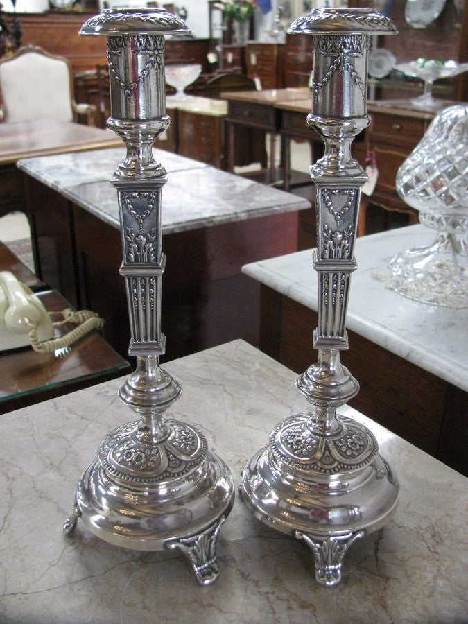 Pair Of Stunning Candlesticks | Antique & Vintage | Moonee Ponds Antiques | Australia Wide Delivery