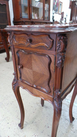 Single French Bedside Cabinet-2 | Antique & Vintage | Moonee Ponds Antiques | Australia Wide Delivery
