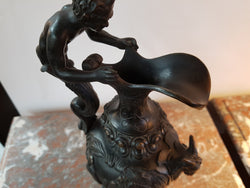 Victorian Bronze Wine God | Antique & Vintage | Moonee Ponds Antiques | Australia Wide Delivery