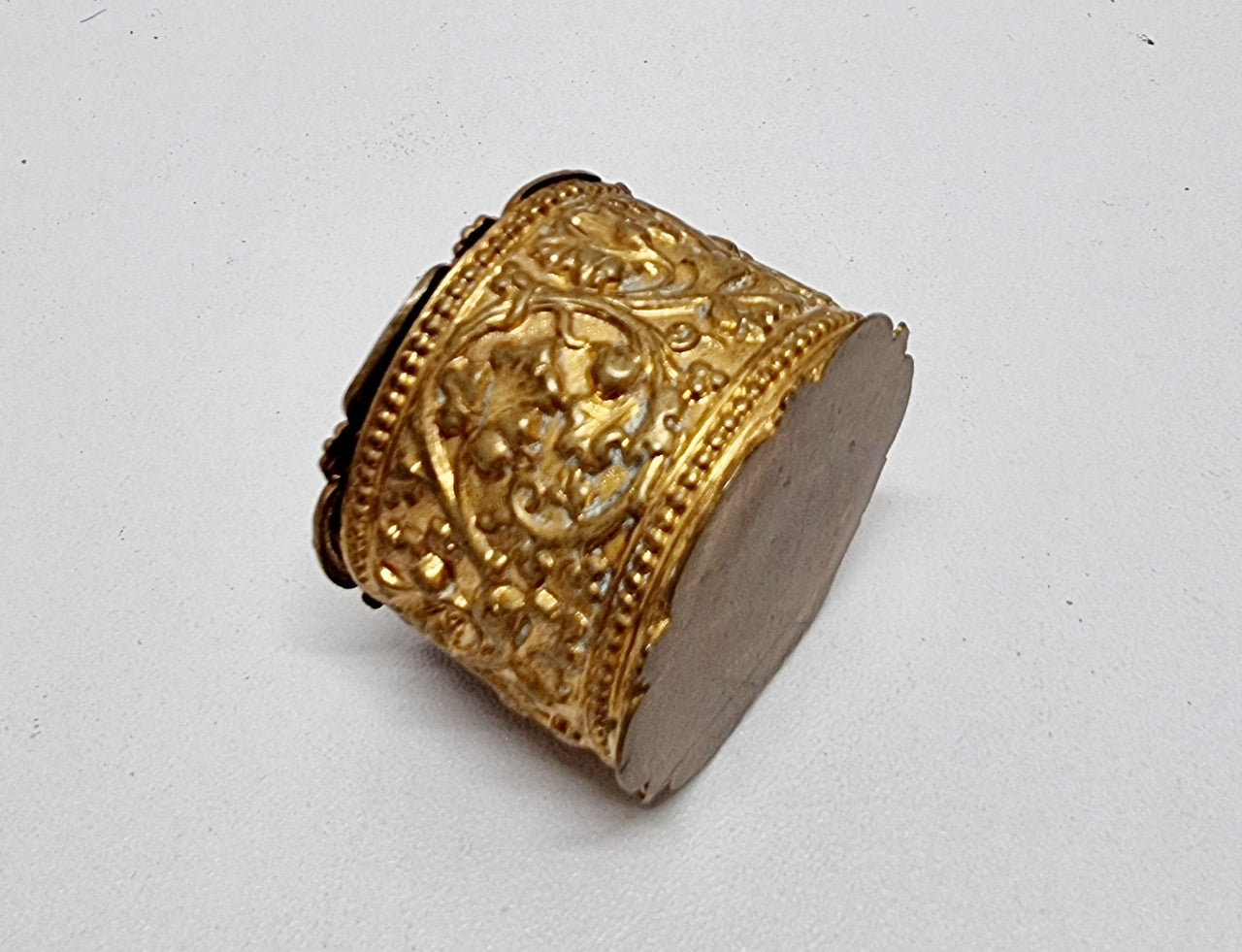 Antique French Gilt Metal Ornate Trinket Box | Antique & Vintage | Moonee Ponds Antiques | Australia Wide Delivery