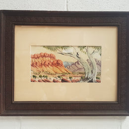 Aboriginal Watercolour Painting