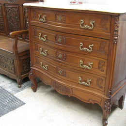 French Walnut Commode
