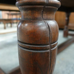 2.4 Meter French Oak Farmhouse Dining Table