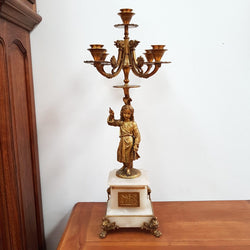 Antique Pair of French Gilded Candle Holders | Antique & Vintage | Moonee Ponds Antiques | Australia Wide Delivery