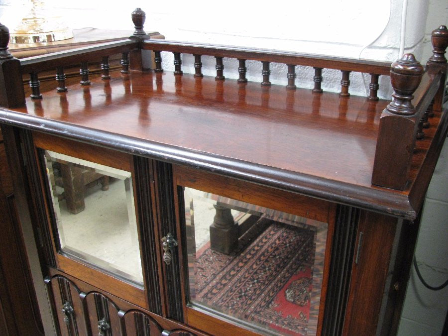 English Walnut Music Cabinet | Antique & Vintage | Moonee Ponds Antiques | Australia Wide Delivery