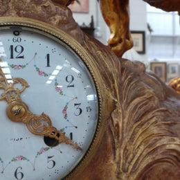 French Gilt Clock