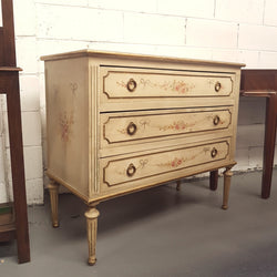 Stunning French Hand Painted Commode | Antique & Vintage | Moonee Ponds Antiques | Australia Wide Delivery