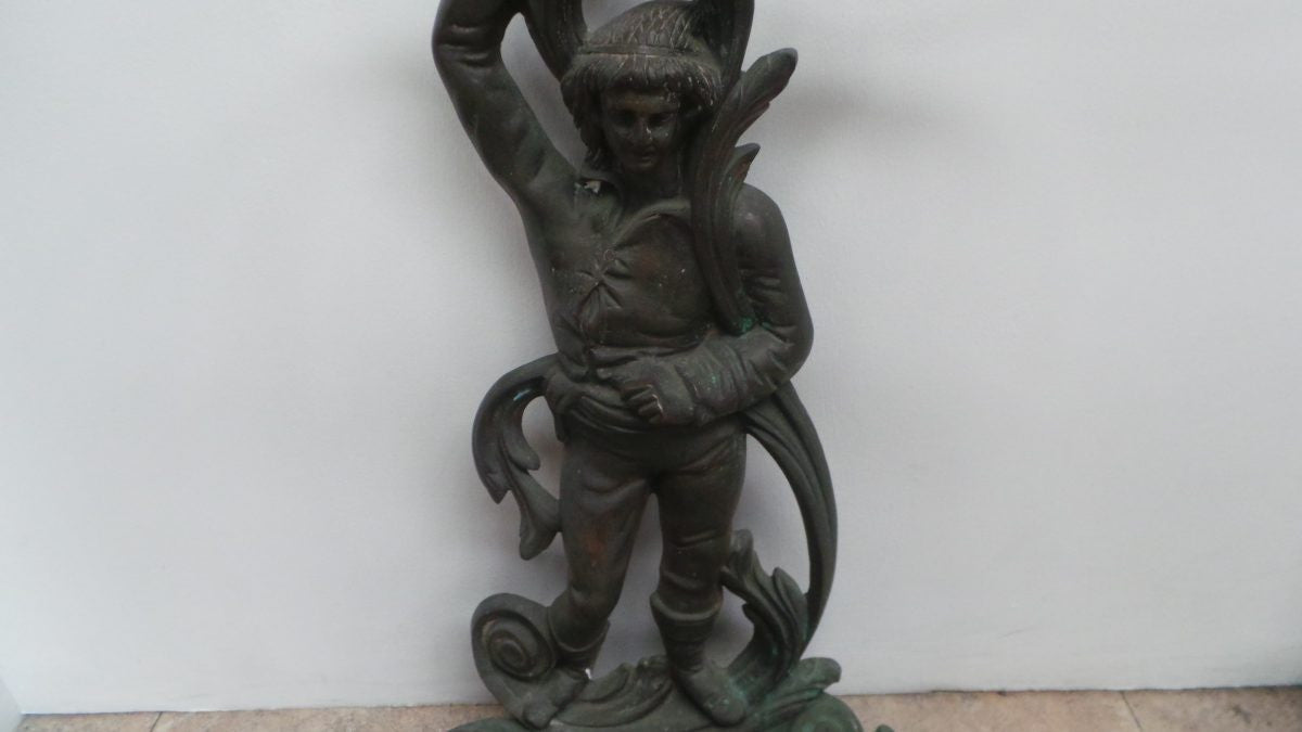 An Antique French Heavy Bronze Umbrella Stand | Antique & Vintage | Moonee Ponds Antiques | Australia Wide Delivery