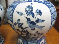 Pair Of Antique Delft Vases | Antique & Vintage | Moonee Ponds Antiques | Australia Wide Delivery