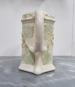 Belleek Brown Mark Jug With Ivy Decoration, Branch Handle & Bacchus Spout | Antique & Vintage | Moonee Ponds Antiques | Australia Wide Delivery