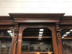 Amazing Six Door Oak English Bookcase | Antique & Vintage | Moonee Ponds Antiques | Australia Wide Delivery