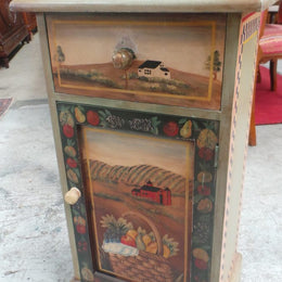 Decorative Hand painted Cupboard