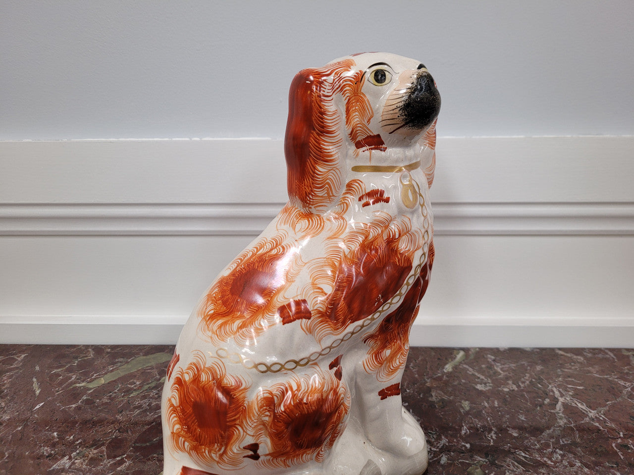 Antique Staffordshire Dog Statue | Antique & Vintage | Moonee Ponds Antiques | Australia Wide Delivery