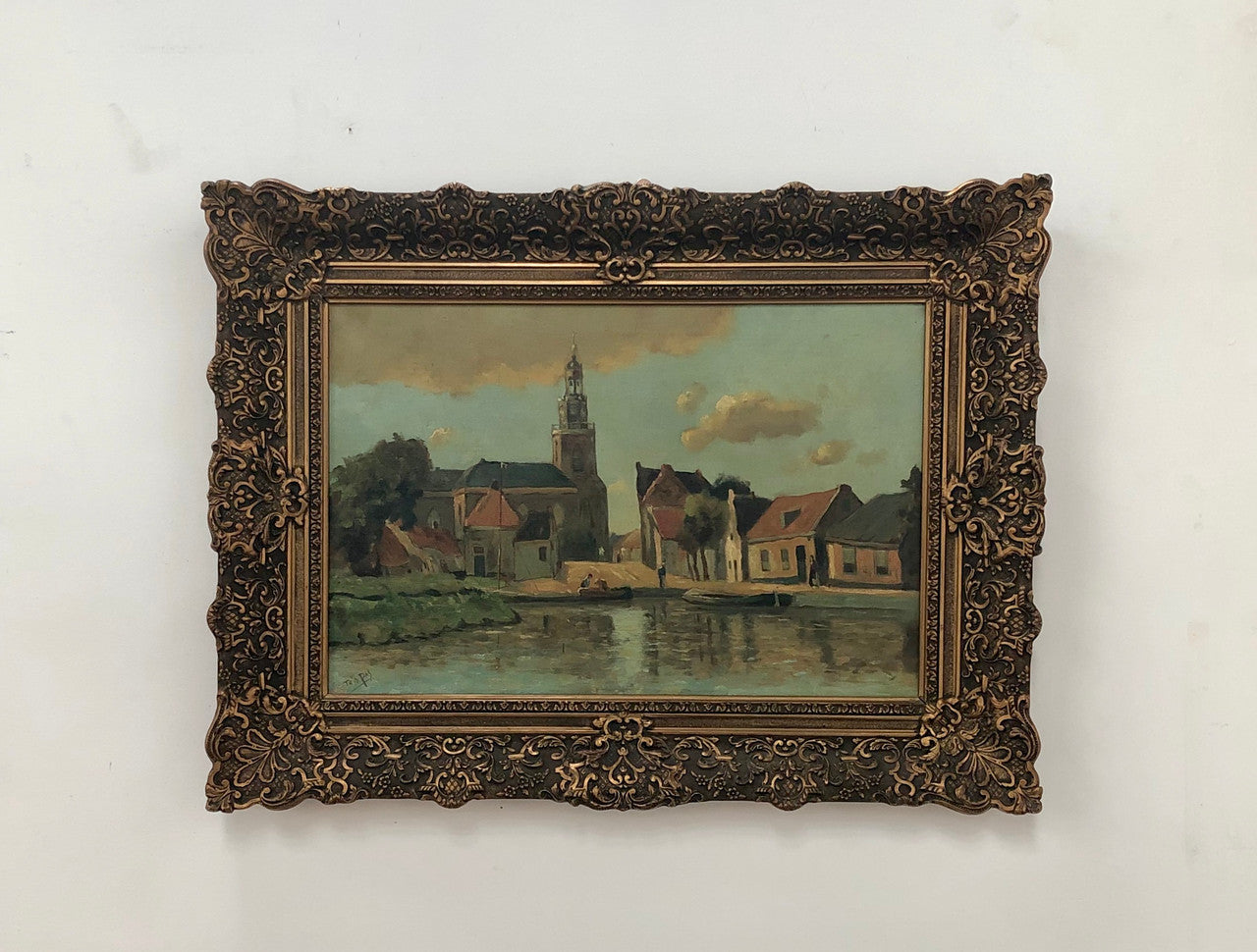 Stunning Framed Oil On Canvas | Antique & Vintage | Moonee Ponds Antiques | Australia Wide Delivery