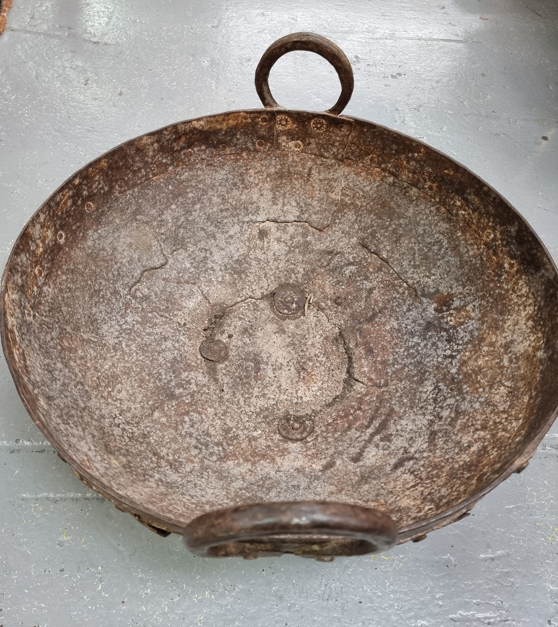 Early 19th Century Cast Iron Handled Pan | Antique & Vintage | Moonee Ponds Antiques | Australia Wide Delivery